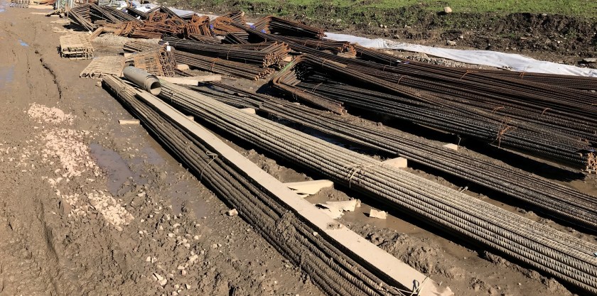 Poor Rebar Storage